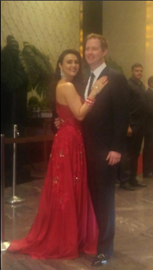 Preity Zinta and Gene Goodenough