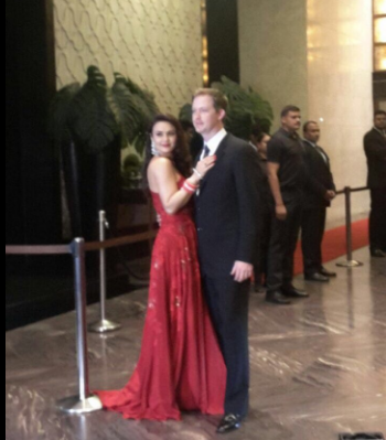 Preity Zinta and Gene Goodenough