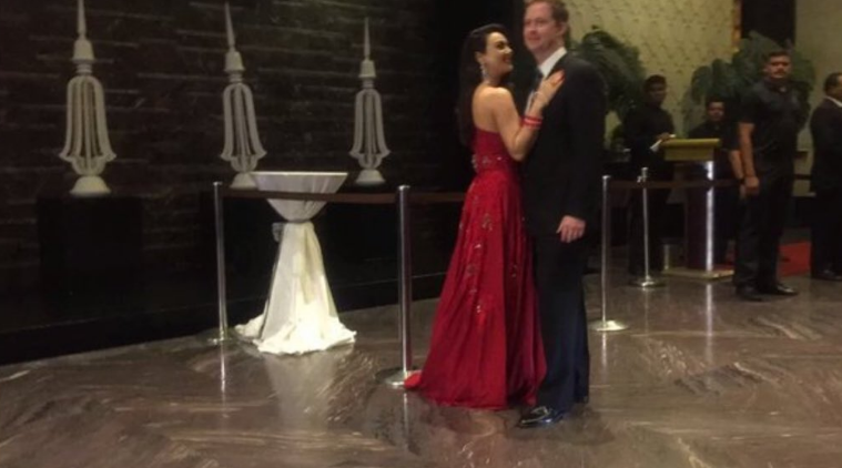 Preity Zinta and Gene Goodenough