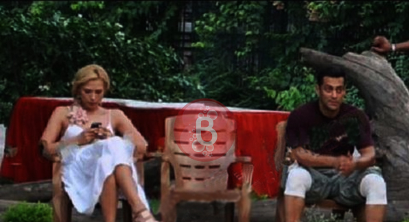 Salman Khan with Iulia Vantur