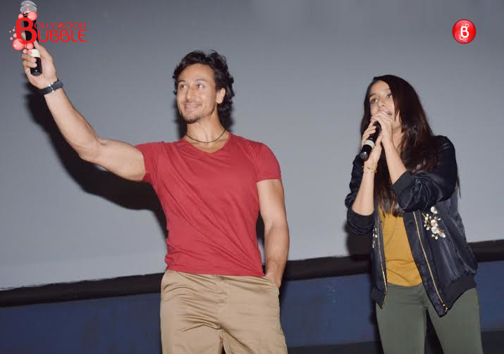 Tiger Shroff and Shraddha Kapoor visit theatres for public reaction on 'Baaghi'