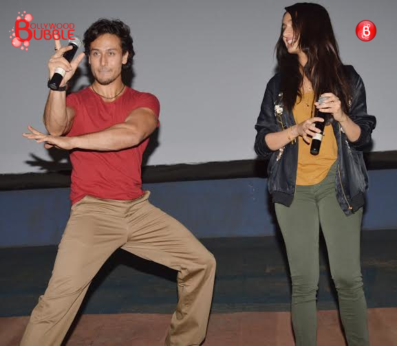 Tiger Shroff and Shraddha Kapoor visit theatres for public reaction on 'Baaghi'