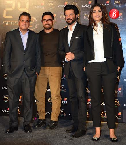 Anil Kapoor, Aamir Khan, Sonam Kapoor and Raj Nayak