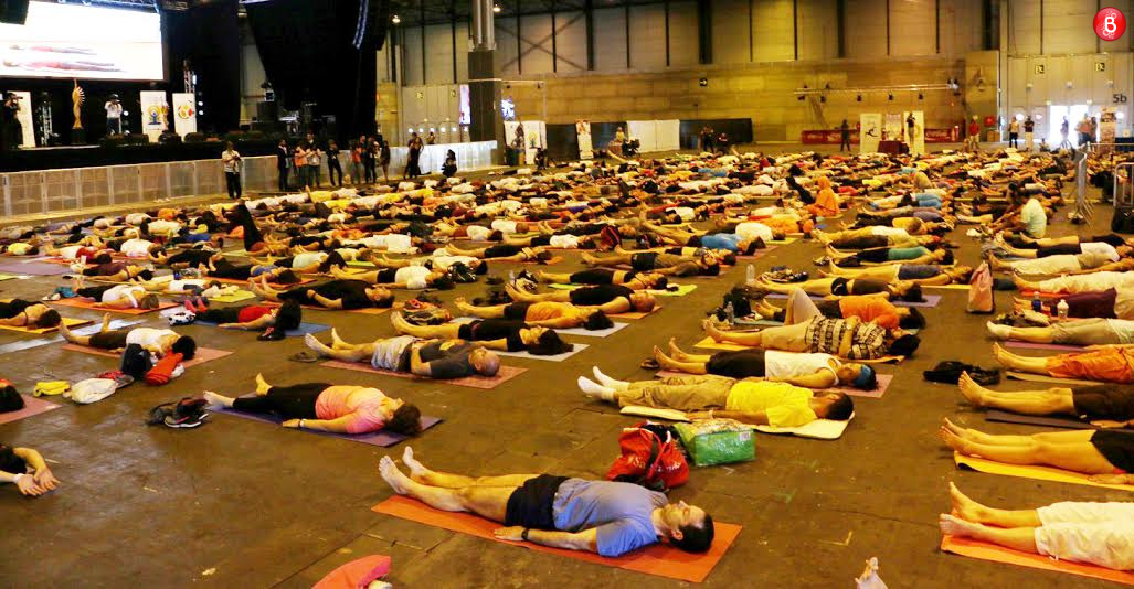 Shilpa Shetty's yoga masterclass