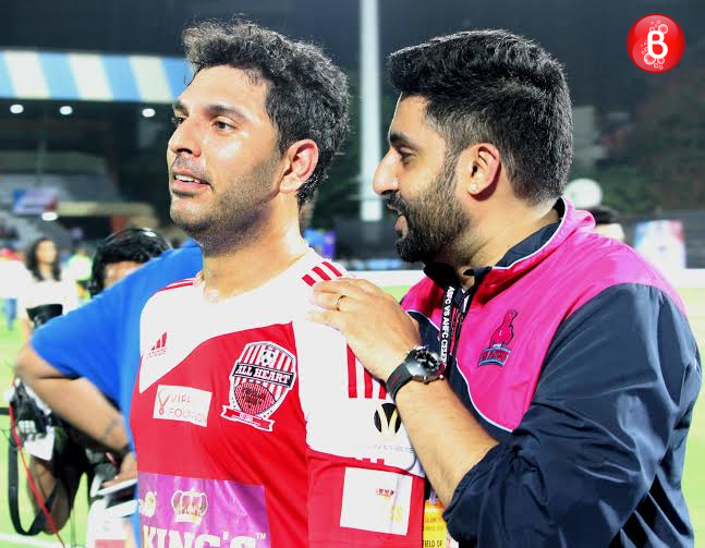 Bollywood Vs Cricketers Football Match