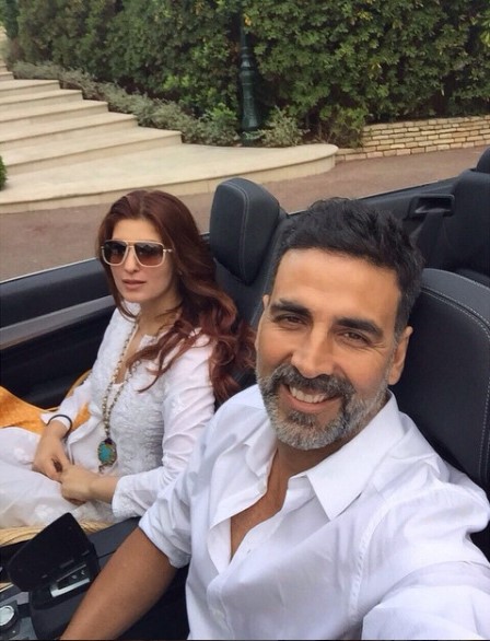 Akshay Kumar and Twinkle Khanna