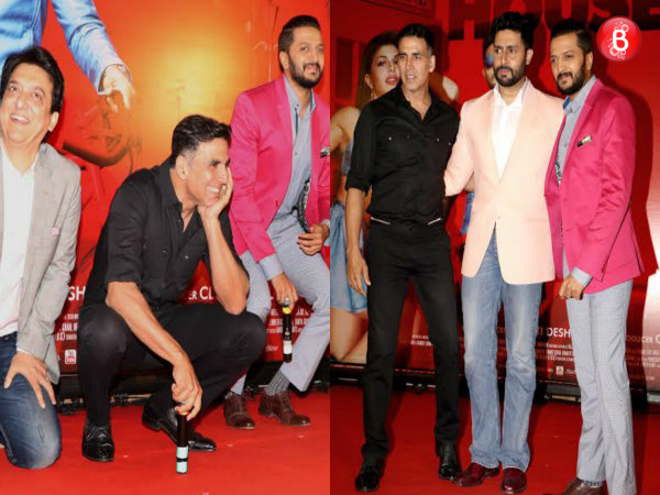 Akshay Kumar and 'Housefull 3' team celebrate film's success