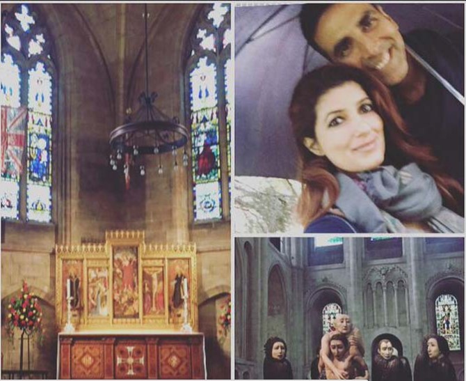 Akshay Kumar and Twinkle Khanna