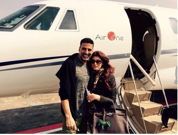 Akshay Kumar and Twinkle Khanna