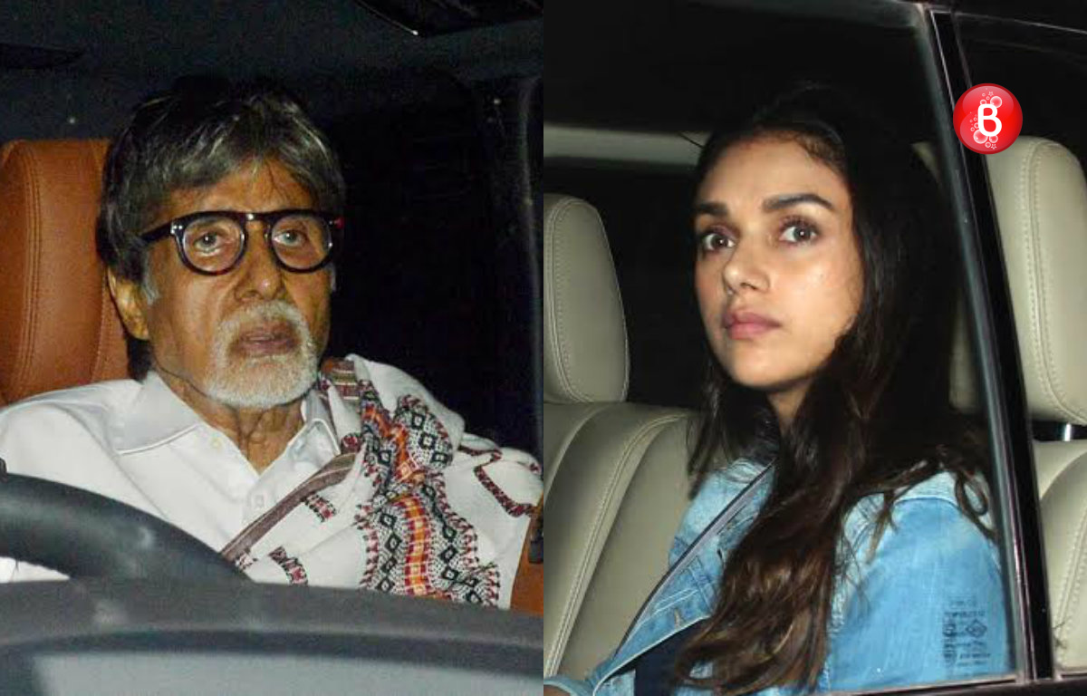 Amitabh Bachchan attend 'TE3N' special screening
