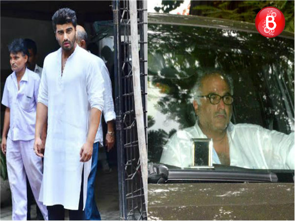 Arjun Kapoor and Boney Kapoor