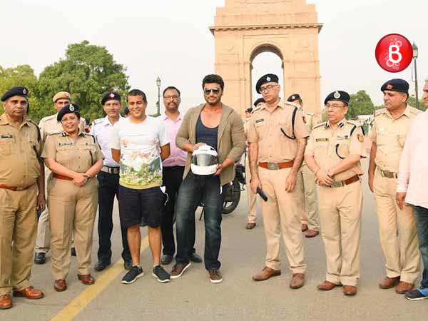 Arjun Kapoor attends the Road Safety Awareness Campaign