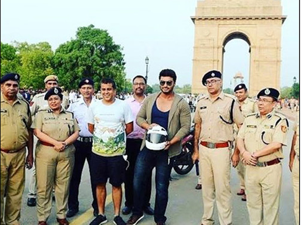 Arjun Kapoor safety awareness