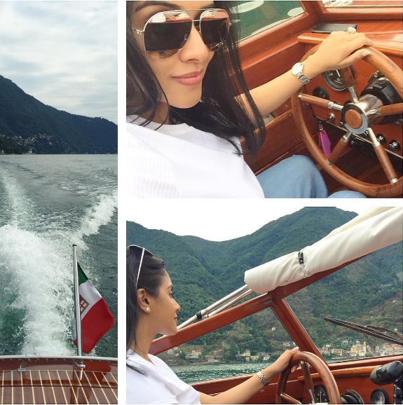 Akshay Kumar and Twinkle Khanna seen holidaying with Asin & Rahul Sharma In Italy