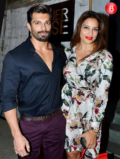 SPOTTED: Bipasha Basu and Karan Singh Grover at the Korner House in Bandra