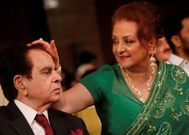 Dilip Kumar and Saira Banu