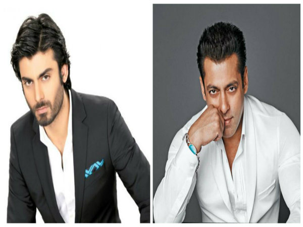 Fawad Khan and Salman Khan
