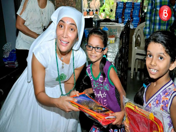 Gaia Mother Sofia visits Bal Bhavan Orphanage