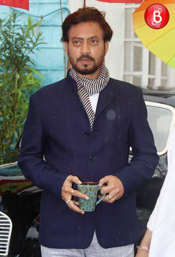 Irrfan Khan On Sets Of 'Chidiya Ghar'