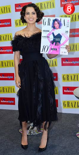 Kangana Ranaut launches Grazia magazine's 100th issue