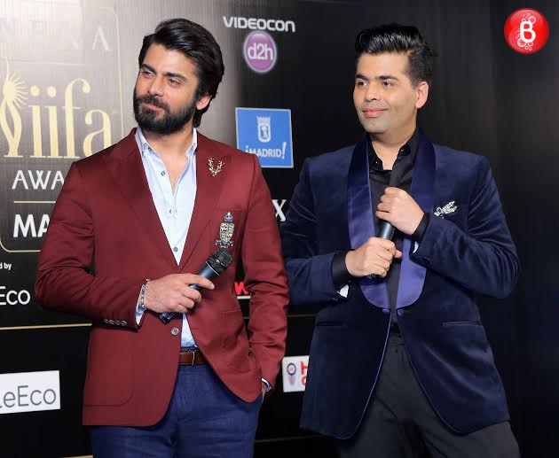Karan Johar and Fawad Khan