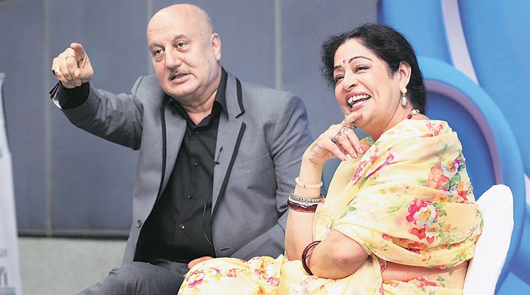Anupam Kher and Kirron Kher