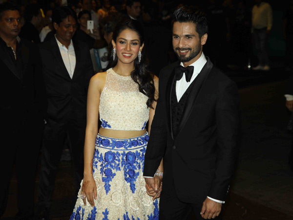 Mira Rajput and Shahid Kapoor