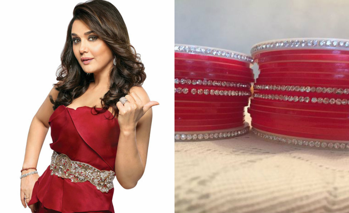 It’s the last day for Preity Zinta to wear ‘choora’