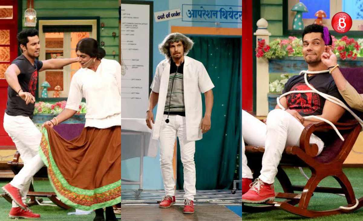 PICS: Randeep Hooda's dance and disguise doubles the fun on Kapil Sharma's show