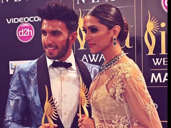 Ranveer-Singh-Deepika Padukone at IIFA