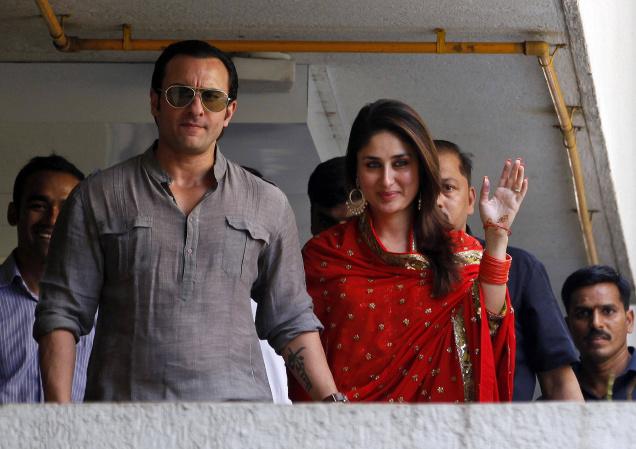 Kareena Kapoor weds Saif Ali Khan