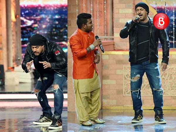 Salman Khan and Anushka Sharma at promotions of 'Sultan'