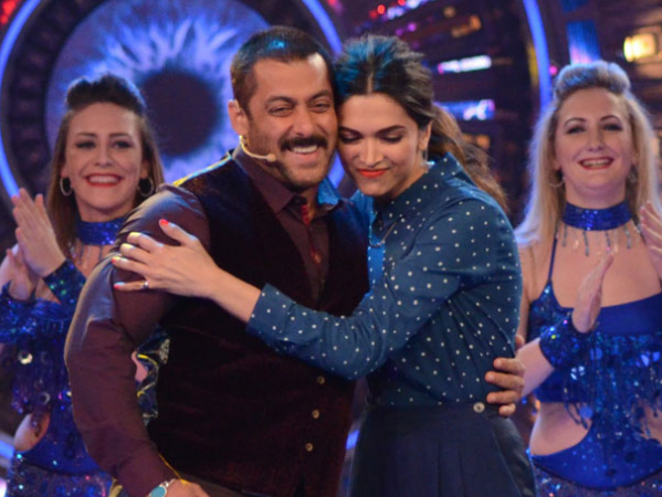 Salman Khan and Deepika Padukone