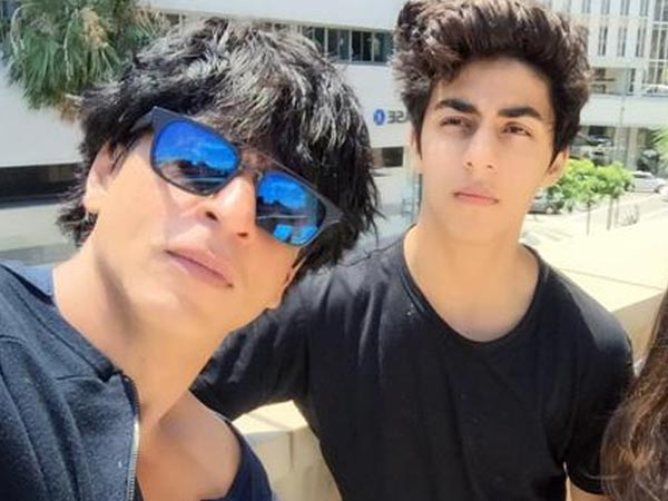 Shah Rukh Khan with Aryan Khan