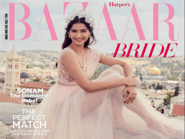 Sonam Kapoor looks like a royal princess on Harper’s Bazaar Bride Magazine
