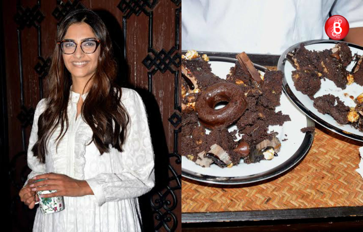 PICS: Sonam Kapoor celebrates her birthday, distributes sweets to media