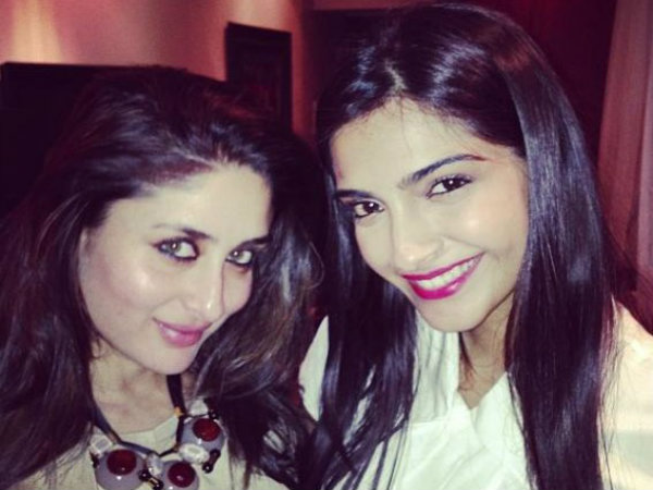 Sonam Kapoor and Kareena Kapoor Khan in 'Veere Di Wedding'