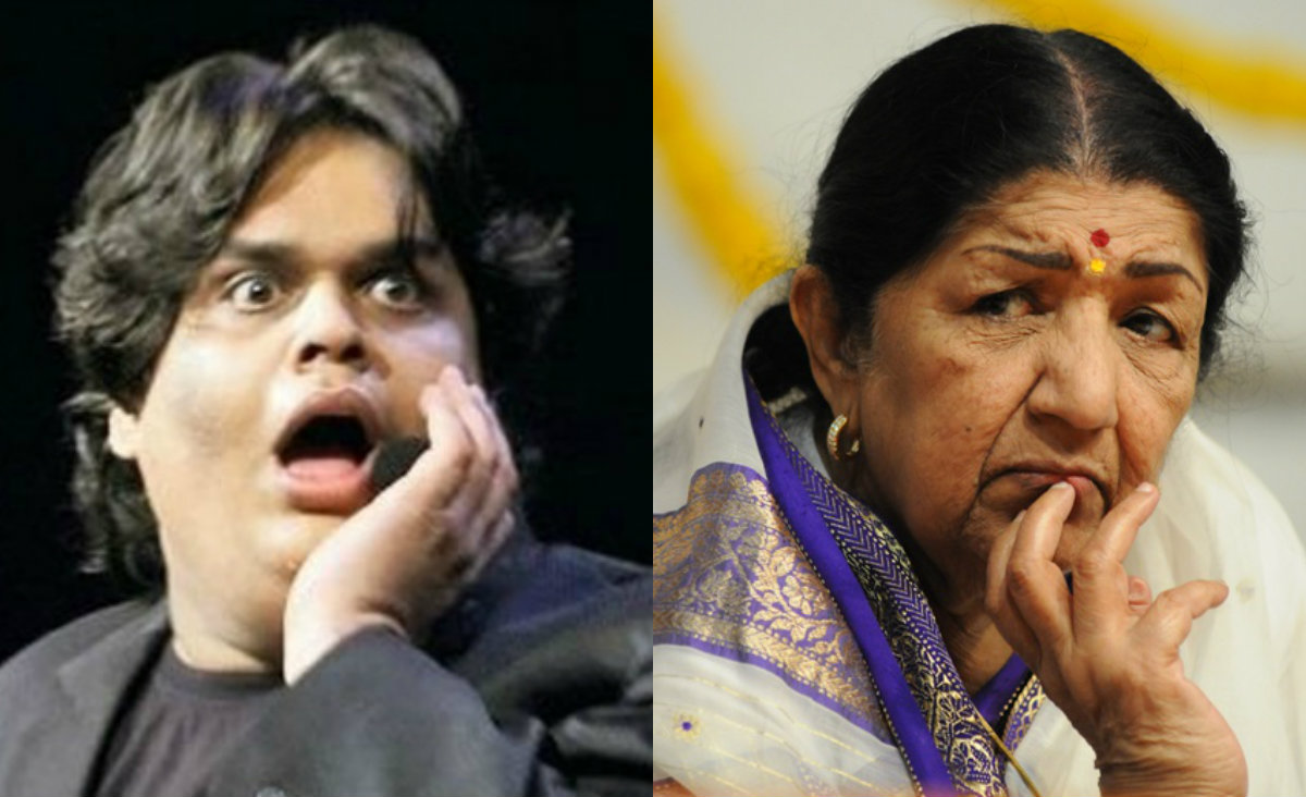 Tanmany Bhat and Lata Mangeshkar