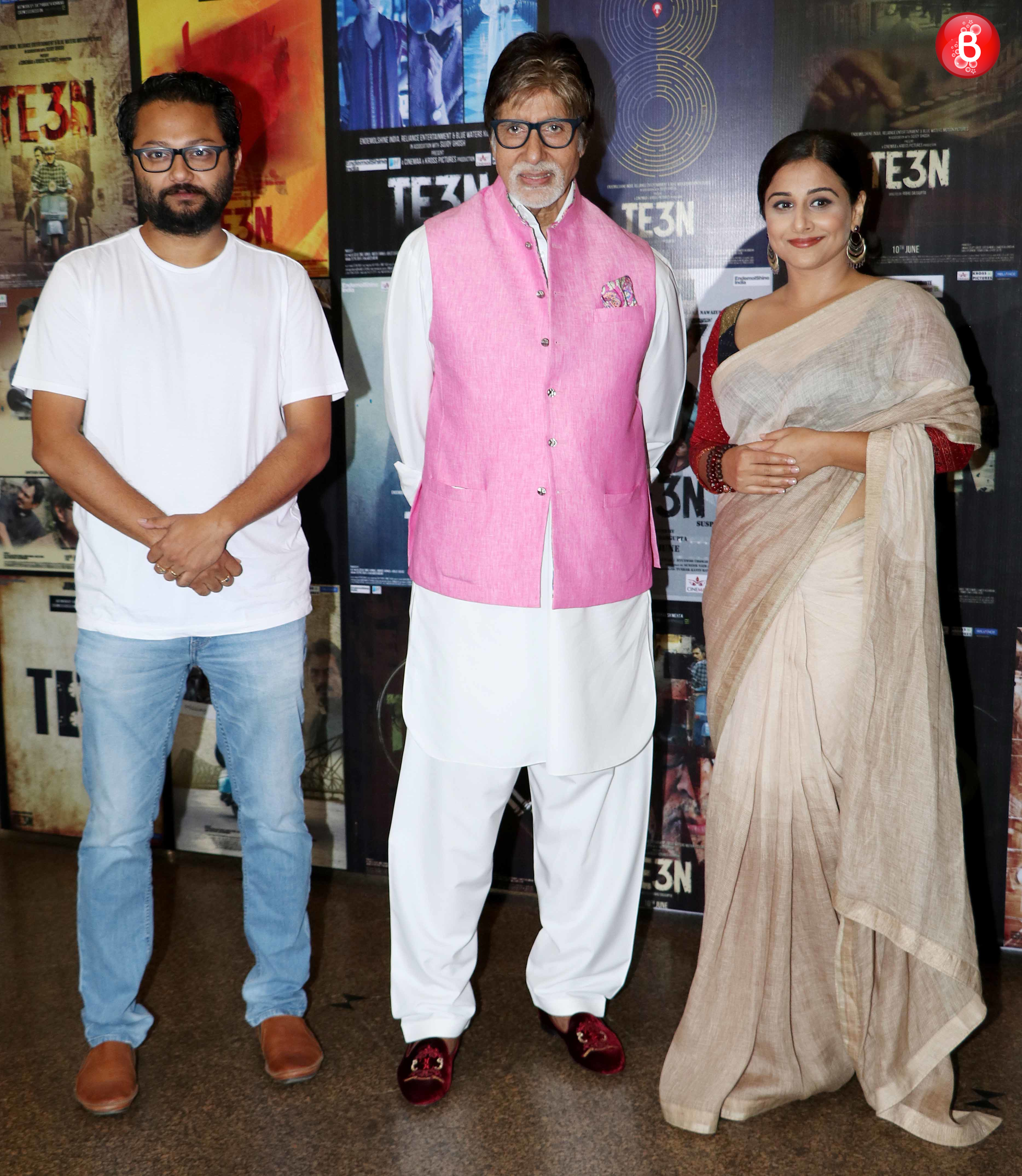 Ribhu Dasgupta, Amitabh Bachchan and Vidya Balan