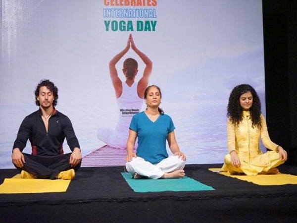 Tiger Shroff at whistling woods