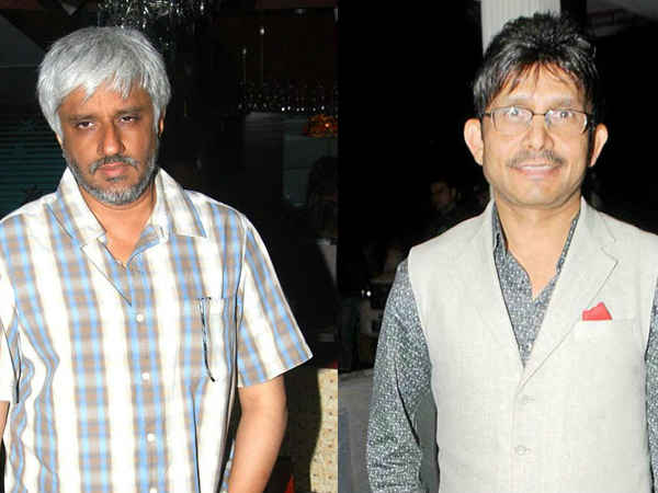 Vikram Bhatt and Kamaal R Khan