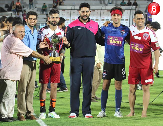 Bollywood Vs Cricketers Football Match