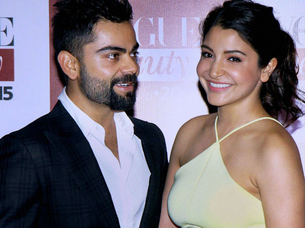 Virat Kohli and Anushka Sharma