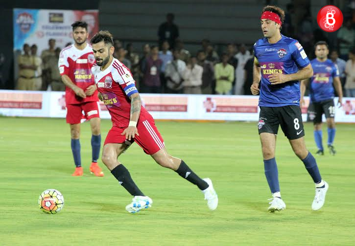 Bollywood Vs Cricketers Football Match