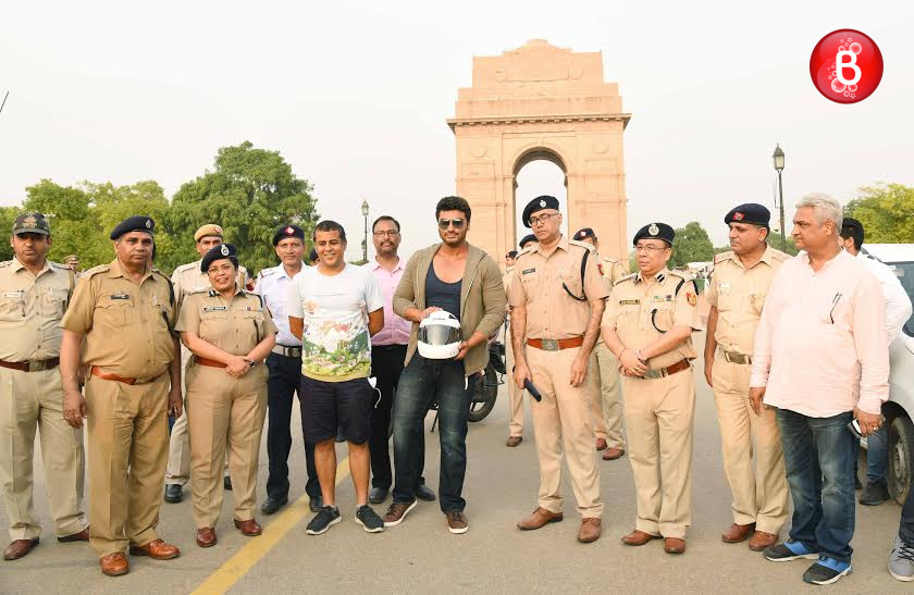 Arjun Kapoor attends the Road Safety Awareness Campaign