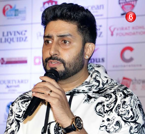 Abhishek Bachchan, Virat Kohli at jersey launch event