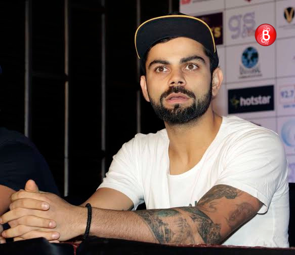 Abhishek Bachchan, Virat Kohli at jersey launch event