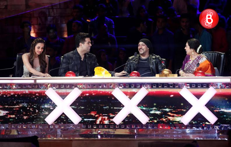 Salman Khan and Anushka Sharma at promotions of 'Sultan'