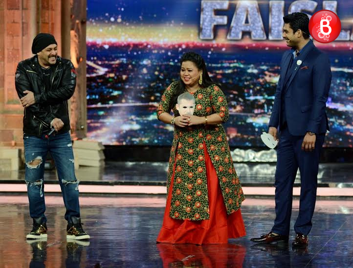 Salman Khan and Anushka Sharma at promotions of 'Sultan'