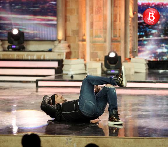 Salman Khan and Anushka Sharma at promotions of 'Sultan'